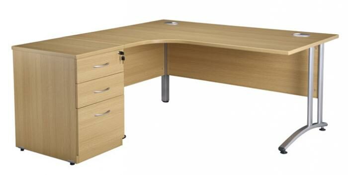 Initial Cantilever Radial Desk