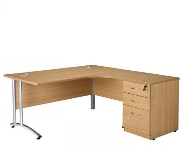 Initial Cantilever Radial Desk