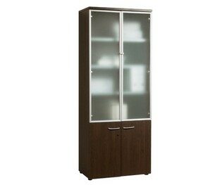 C1 Low Cupboard with Frosted Glass Door