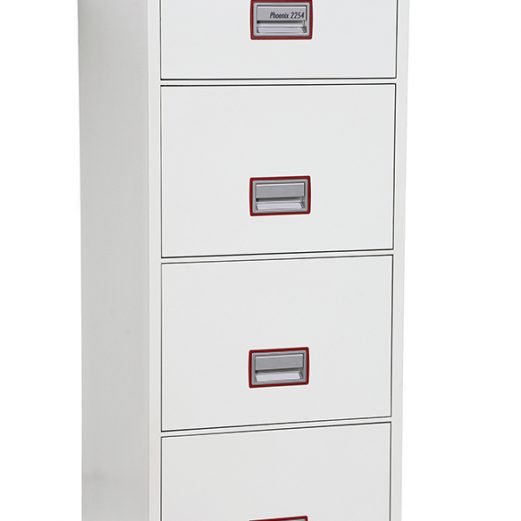 Phoenix 4 Drawer Fire Proof Cabinet Electronic