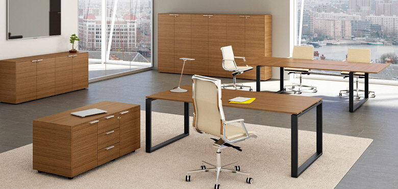 Loopy executive desk