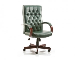 chesterfield leather executive chair