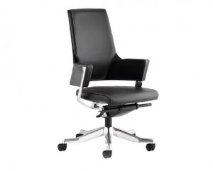 enterprise black leather executive chair