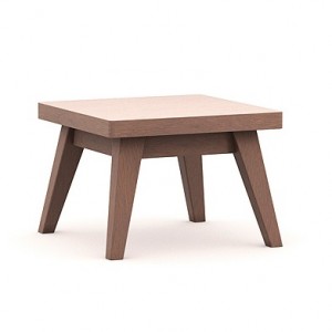 xcross wood square table