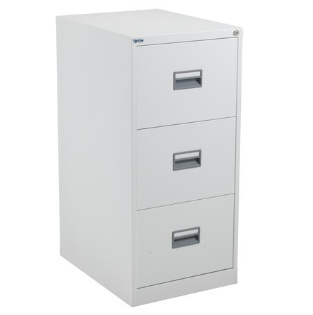 STeel 3 Drawer filing Cabinet - 3 Drawer - White