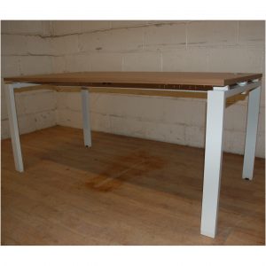 BURONOMIC Astro Bench Desk Havana White 11052