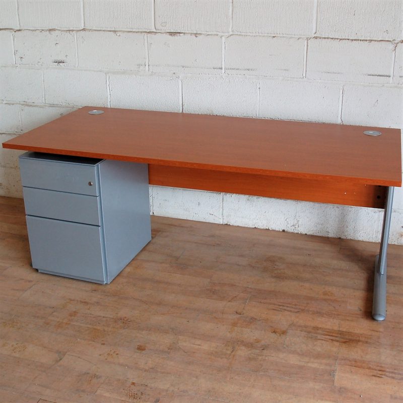 BURO Large Cherry Desk 180cm 11072