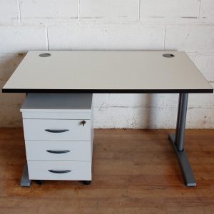 Compact Desk Grey 11065