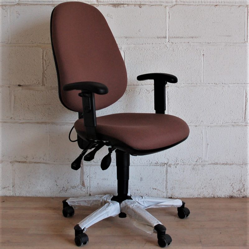 Task Chair Brown Fully Adjustable 2094