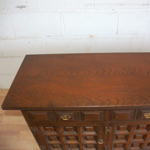 Vintage Dark Wood Sideboard 9023