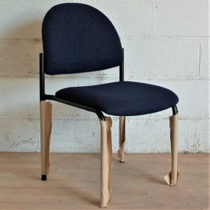 Visitor Stacking Chair Blue 1081
