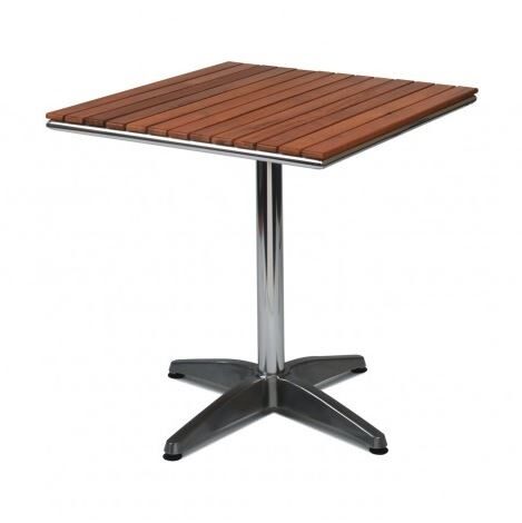 ettle Outdoor Plastic Table Square Cafe Bistro Tables