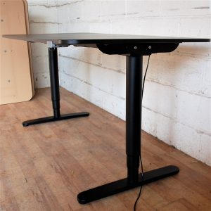 BEKANT Electric Sit Stand Desk 120cm Black 11111