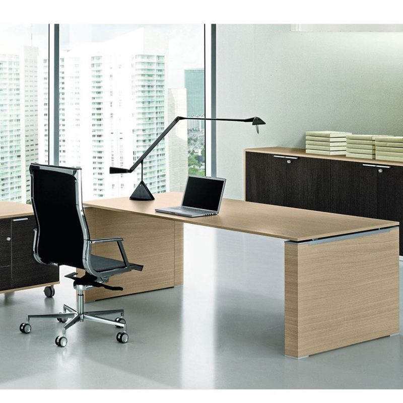JET Deluxe Executive Desk Melamine Top