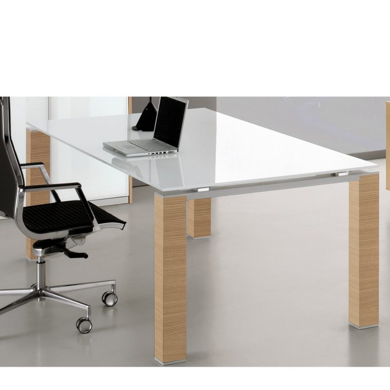 BRALCO JET Executive Desk Glass Top