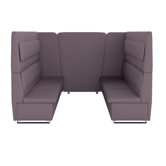 6 seater front open