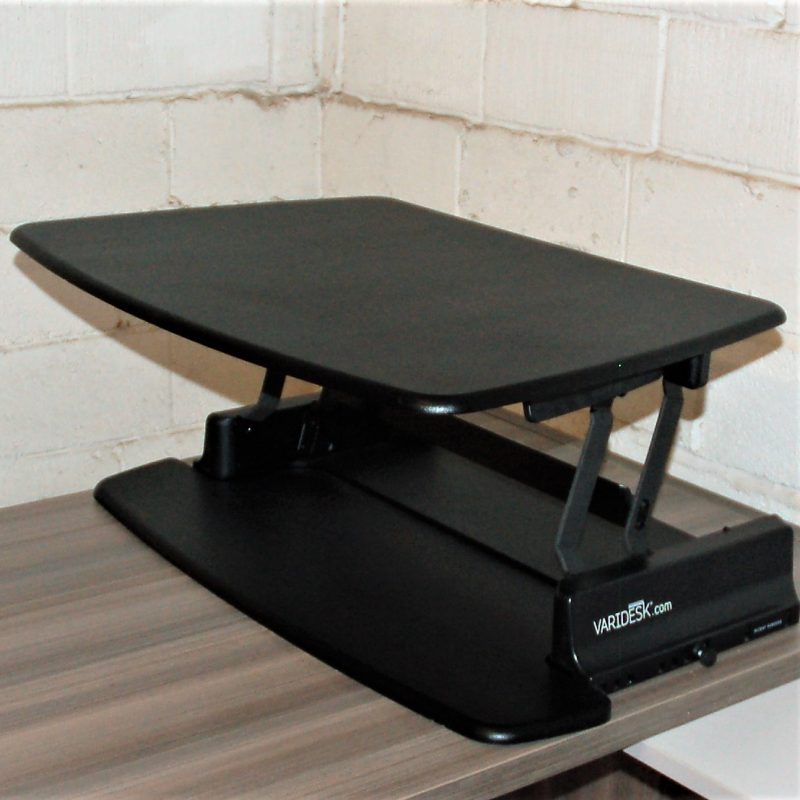 VARIDESK Height Adjustable Sit-Stand Desk Converter Black 9090