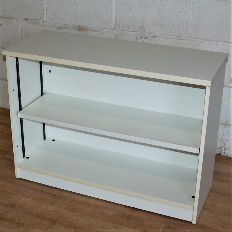 White Desk-Hi Bookcase 4016