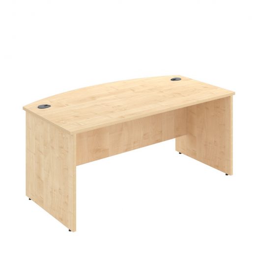 Hawk Panel Bow Fronted Desk