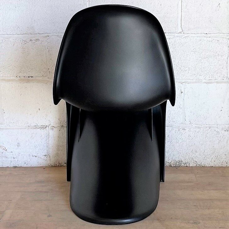 Set of 4 Panton Chair Black Copy 1142