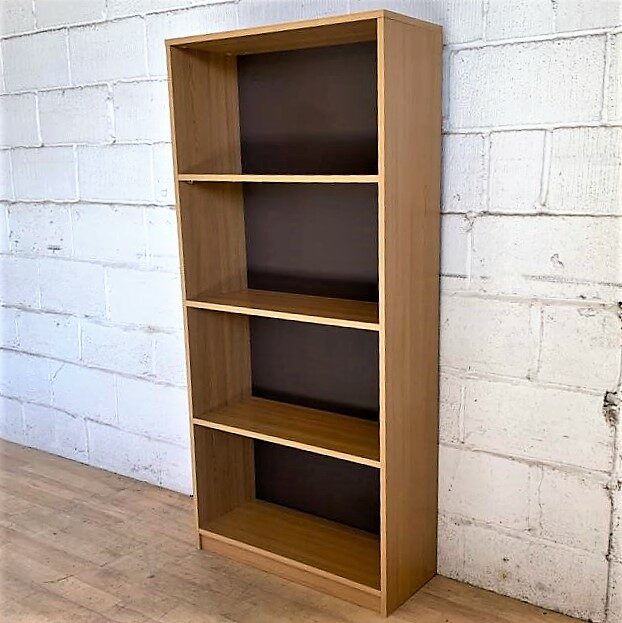 Bookcase Oak 166cmHi 4029