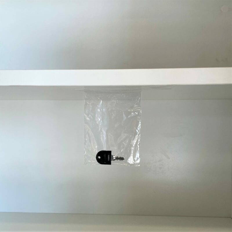 Large Storage Cupboard White 5183