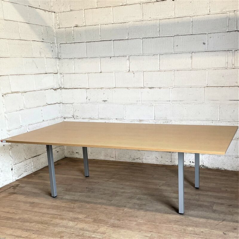 Oak Boardroom Table 240x120cm 15146