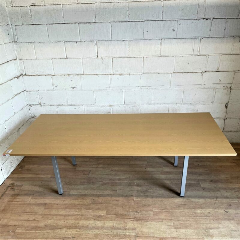 Oak Boardroom Table 240x120cm 15146