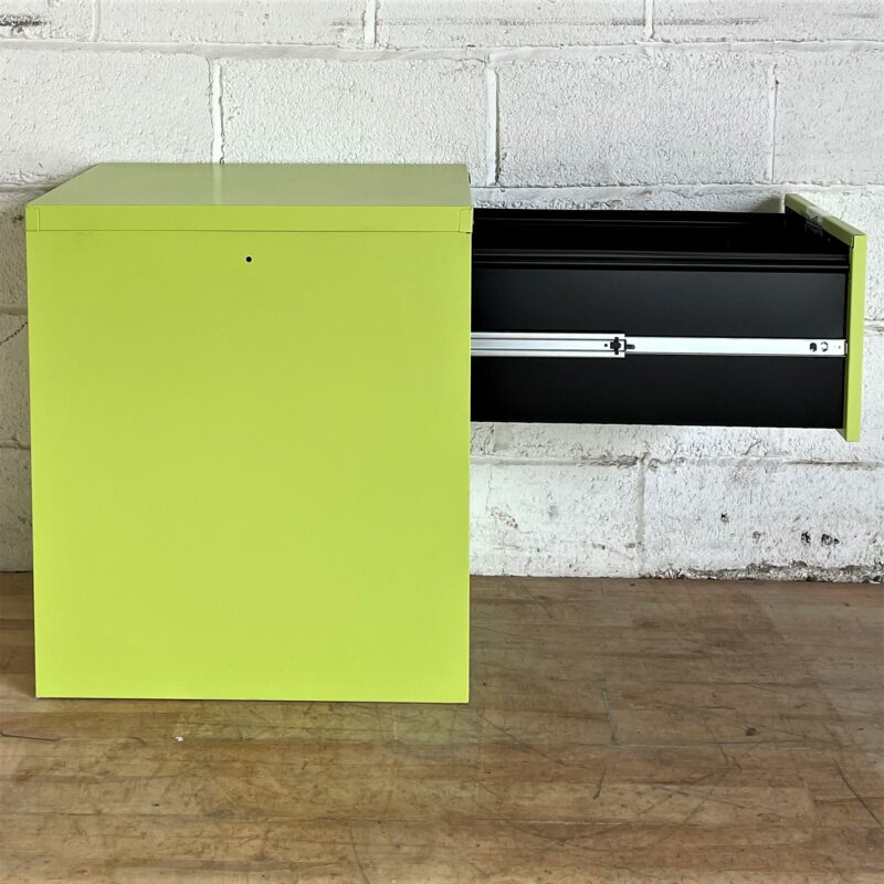 SILVERLINE 2dwr Filing Cabinet Lime Green 1656