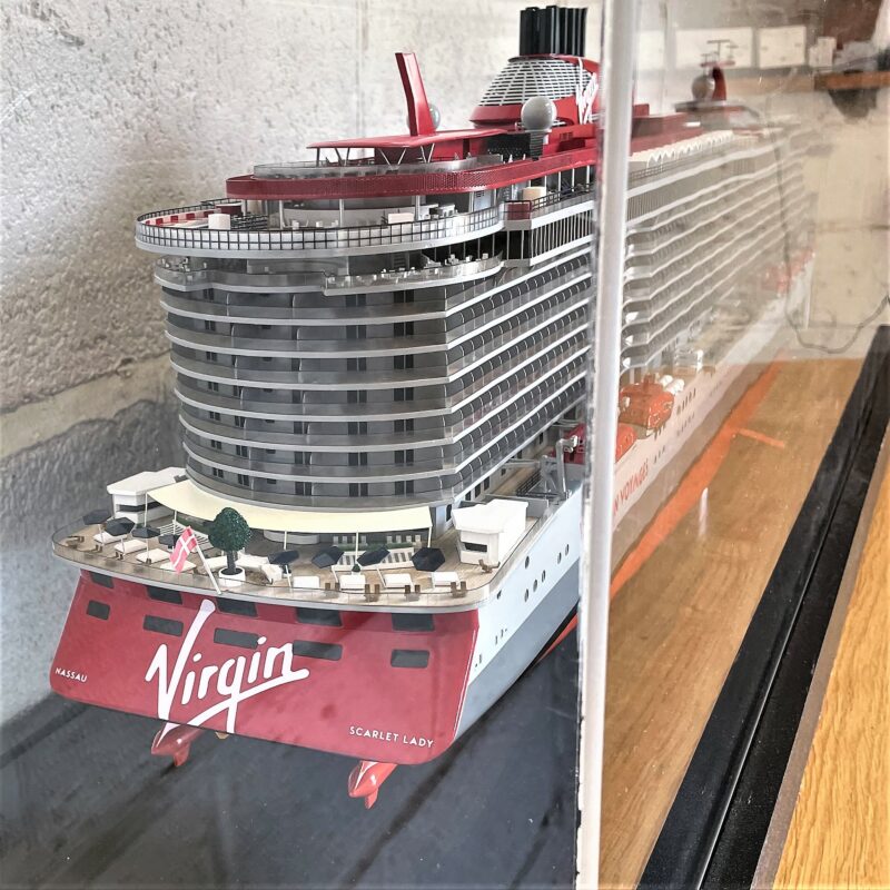 1-250 1-250 Scale VIRGIN Cruise Ship Model 9130VIRGIN Cruise Ship Model 2128