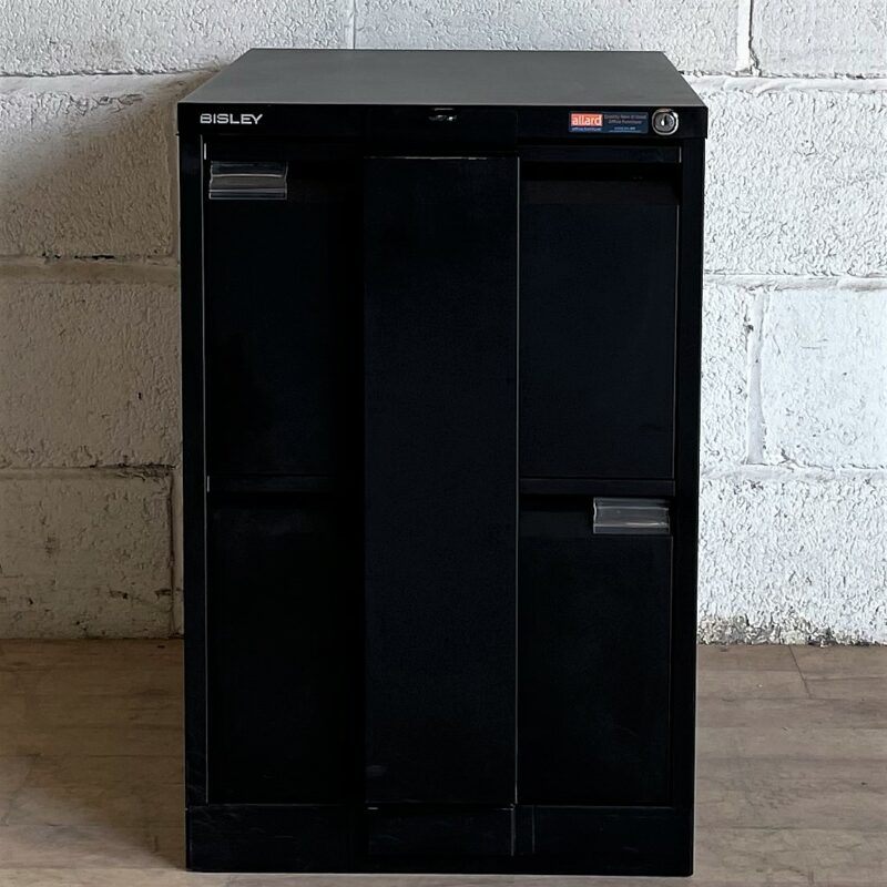 BISLEY 2dwr Filing Cabinet with Security Bar 6160