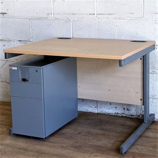 1000mm maple desk