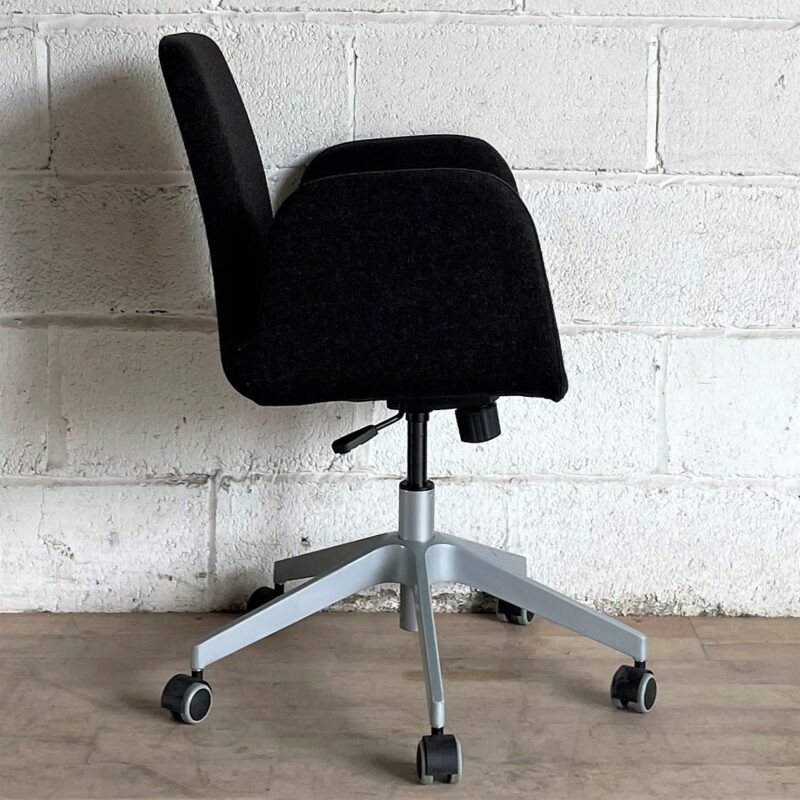 Pair of IKEA Patrik Swivel Chairs Charcoal 2240