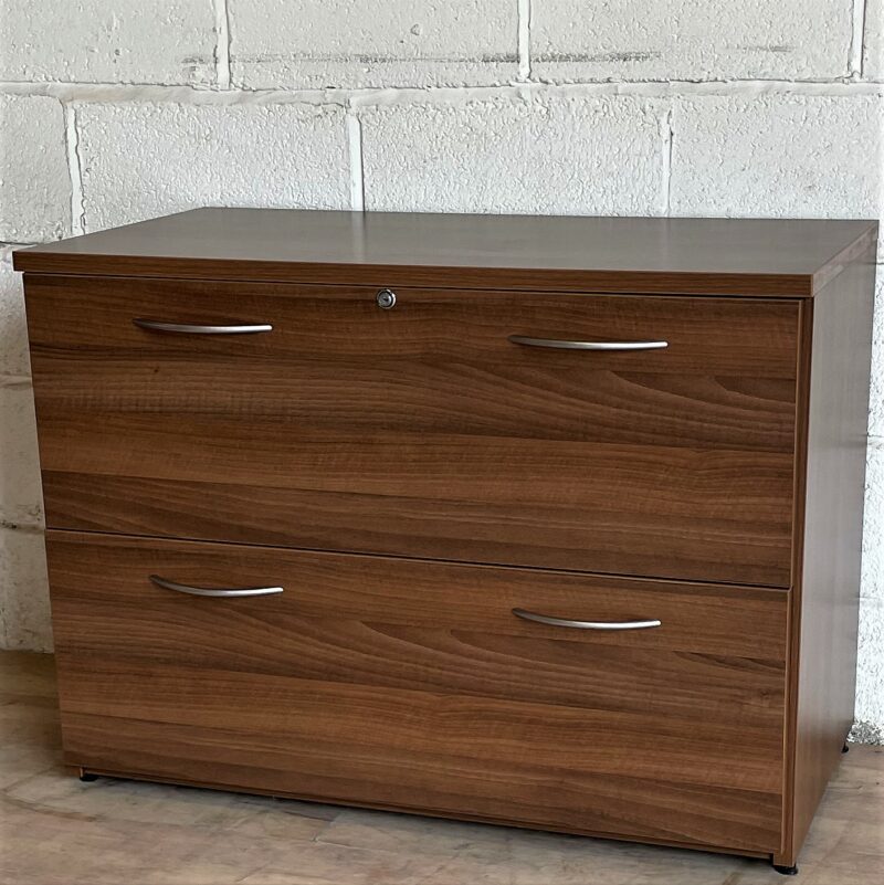 Walnut 2dwr Lateral Filing Cabinet 6159