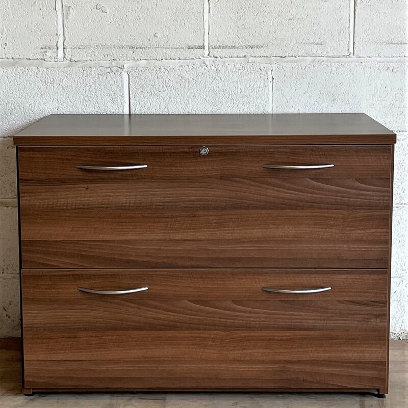 Walnut 2dwr Lateral Filing Cabinet 6159