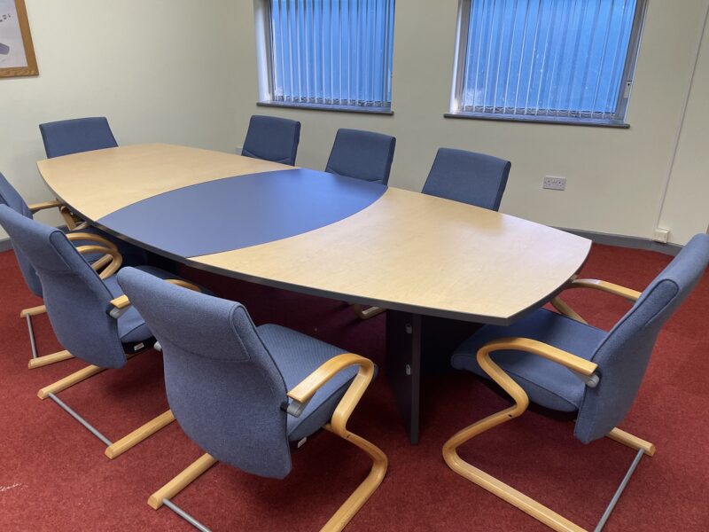 Meeting Table + 8 Chairs 15191