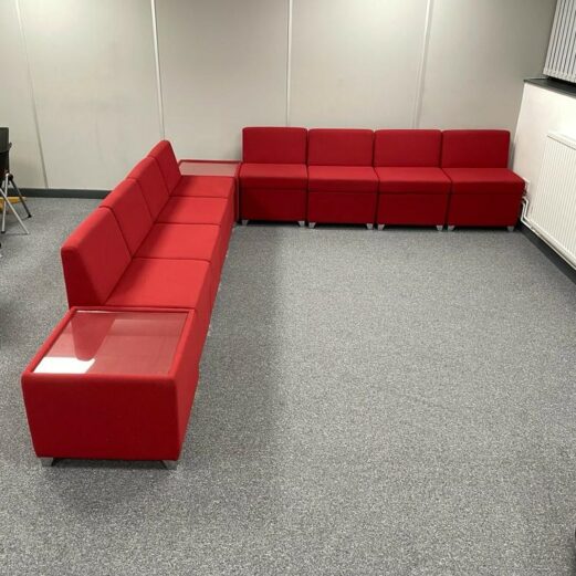 Modular Reception Seating - RED 3058