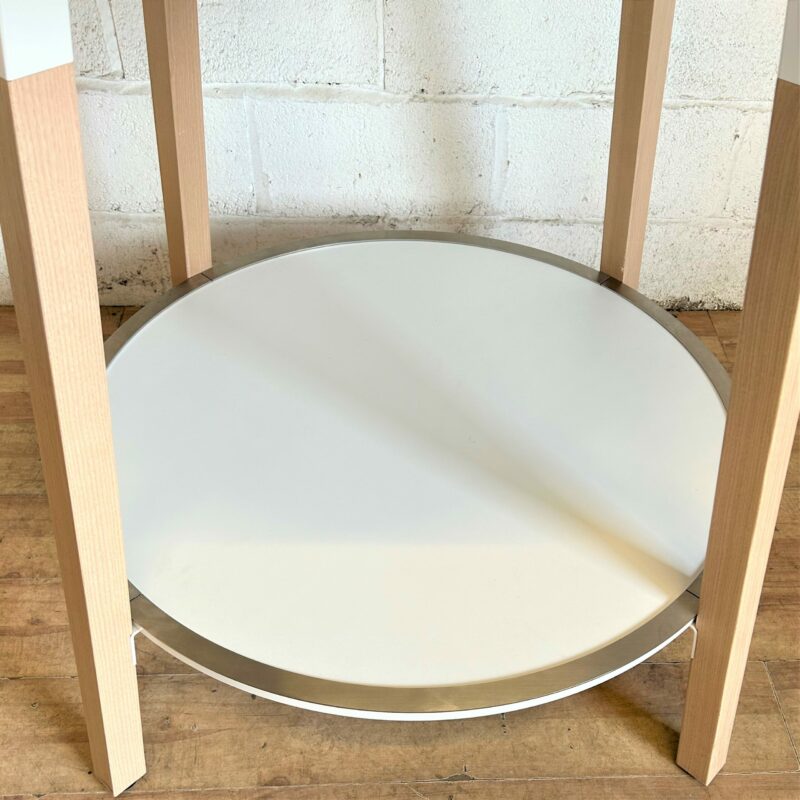 Hi Circular Break-Out Table White 15199