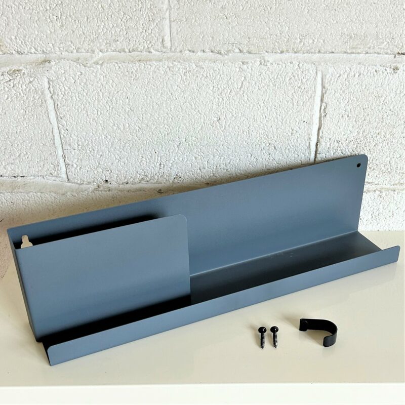 MUUTO Folded Shelves Blue Grey 63x16cm 9171