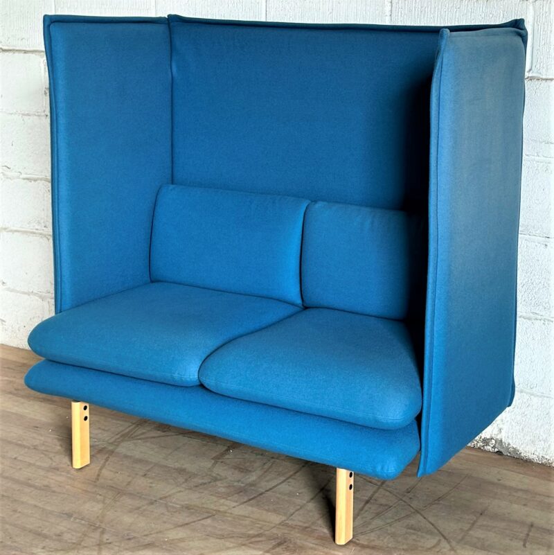 SANCAL Rew High Quiet Sofa Mid Blue 3068