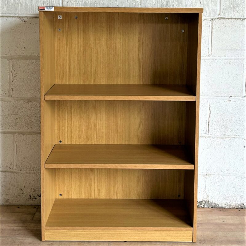 Storage Bookcase Light Oak 4044