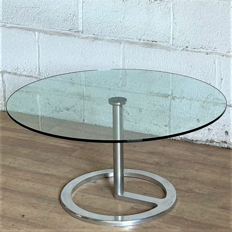 BOSS DESIGN Rota Circular Glass Coffee Table 15223