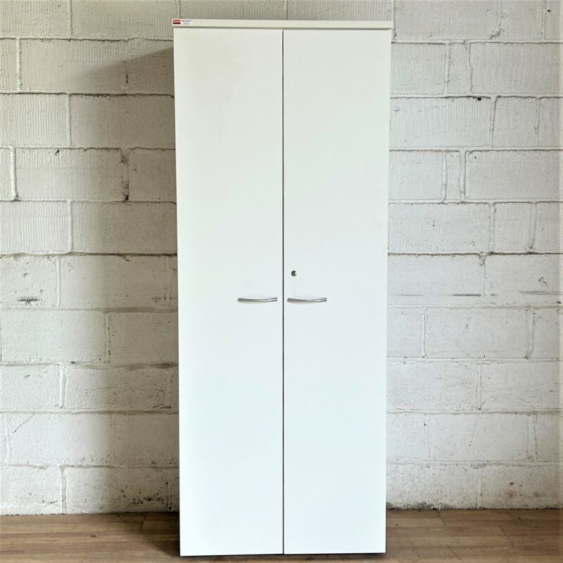 BURONOMIC Tall Wardrobe Cupboard White 5240