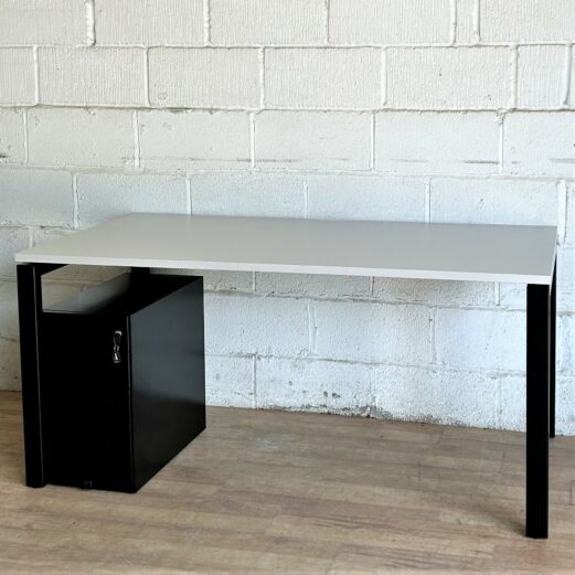 Bench Desk Grey Black 160cm 11312