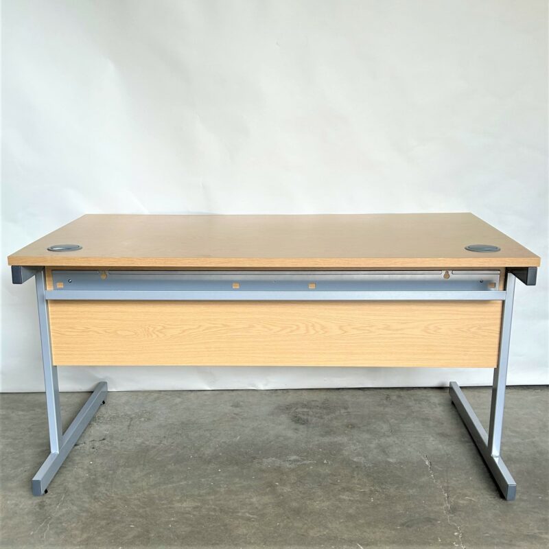 Workstation Desk Oak 140cm 11315