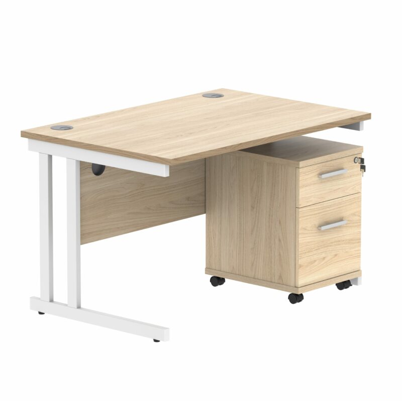 EASY Desk with Pedestal