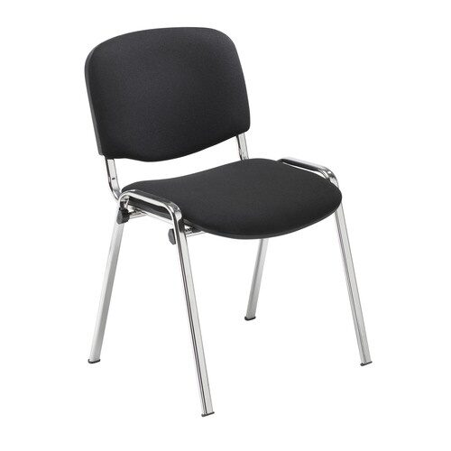 [CH0503BK] Club Chair with Chrome (Black)