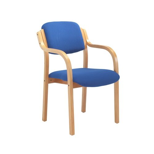 [CH0706RB] Renoir Chair with Arms (Royal Blue)
