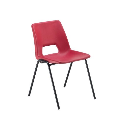 [ECOPOLYRD] Economy Polypropylene Chair (Red)