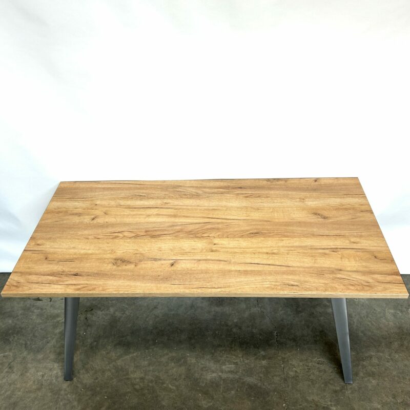 RELFEX Table Workstation Oak Raw Metal 15234